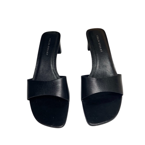 Colin Stuart Shoes - Colin Stuart Black Women's Slides Sandals